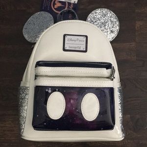 Space Mountain Loungefly Disney Mini Backpack